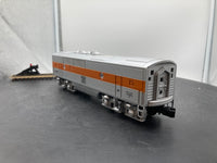 Lionel 6-18198 Western Pacific F-3 diesel B-unit with command control and railsounds, postwar celebration series O SCALE Like New