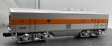 Lionel 6-18198 Western Pacific F-3 diesel B-unit with command control and railsounds, postwar celebration series O SCALE Like New