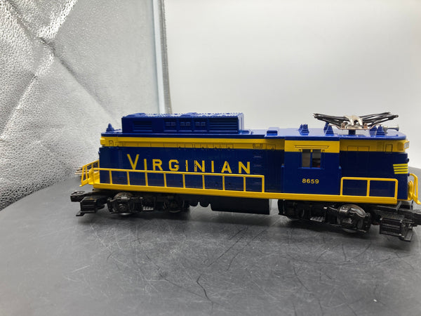 Lionel 6-8659 Virginian Rectifier Electric Locomotive O SCALE Like New Damaged Box