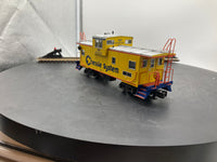 K-Line K613-2151 Chessie Scale Classic extended Vision Caboose WM 6132151 With Smoke unit O SCALE Used Excellent