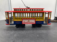 K-Line K2627-03 Anheuser-busch Trolley O SCALE Like New