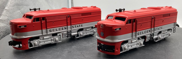 K-Line k-21321lC KCC Golden StateAlco A_A Engine O SCALE Like New