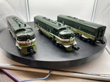 MTH Railking 30-20630-1 Northern Pacific F-3 ABA Diesel Engine Set w/Proto-Sound 3.0 O SCALE NEW
