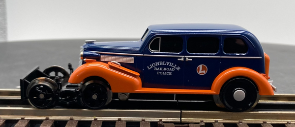 Lionel 6-28477 Lionelville Railroad Police Early Inspection Vehicle O SCALE limited Like New