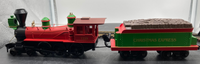 MTH 30-4156-1E Christmas Exp. Die-Cast Ten Wheeler 4-6-0 PS-2 3v w/ Lionel O SCALE NEW