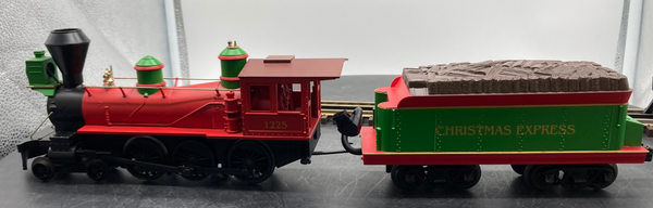 MTH 30-4156-1E Christmas Exp. Die-Cast Ten Wheeler 4-6-0 PS-2 3v w/ Lionel O SCALE NEW