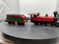 MTH 30-4156-1E Christmas Exp. Die-Cast Ten Wheeler 4-6-0 PS-2 3v w/ Lionel O SCALE NEW