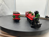 MTH 30-4156-1E Christmas Exp. Die-Cast Ten Wheeler 4-6-0 PS-2 3v w/ Lionel O SCALE NEW