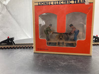 Lionel 6-18429 Operating Handcar with Railroad Workers O SCALE NEW