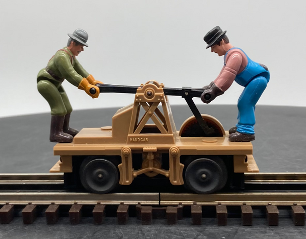 Lionel 6-18429 Operating Handcar with Railroad Workers O SCALE NEW