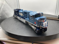 MTH Premier 20-20517-1 Missouri Pacific SD70ACe Diesel Engine w/Proto-Sound 3.0 Hi-Rail Wheels Limited O SCALE Used EX
