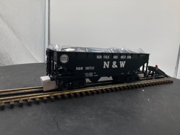 Atlas 3001236-1 Norfolk & Western 2 Bay offset Hopper O SCALE NEW