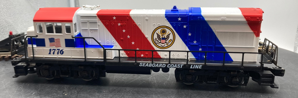 Lionel 6-1776 Spirit of 76 Seaboard Coast Line U36B Diesel Locomotive O SCALE Like New