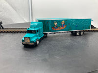Ertl Collectibles Teal Green Campbell's Soup Tractor trailer T623 1/64 SCALE NEW