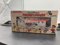 Lionel 6-9183 Walt Disney Mickey Mouse Lighted Caboose O SCALE NEW