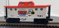 Lionel 6-9183 Walt Disney Mickey Mouse Lighted Caboose O SCALE NEW