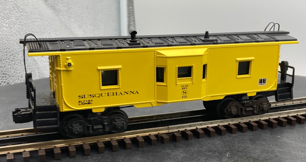 Lionel 6-19717 Susquehanna Bay Window Caboose with Illuminated Interior O SCALE Like New