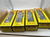 MTH 30-6080S Railking (Set of 4) New York Central Dark Gray Passenger Car set O Scale Like New