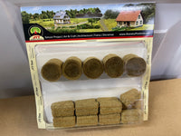 JTT 95583 Hay Bales 21 pc O Scale  NEW