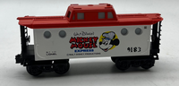 lionel 6-9183 walt disney mickey mouse lighted caboose O SCALE NEW