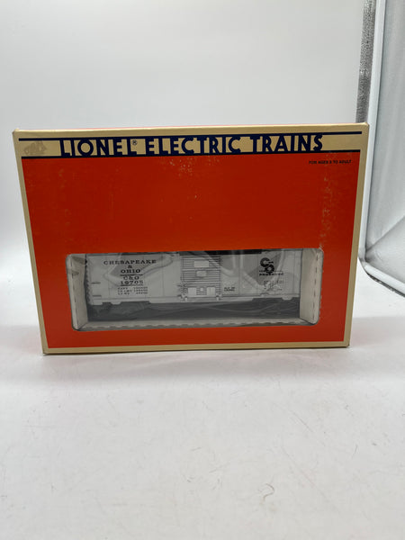 Lionel 6-16705 Chesapeake and Ohio C&O hydraulic maintenance boxcar O SCALE NEW