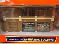 Lionel 2229160 private investigation building, O SCALE NEW