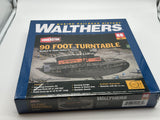 Walthers 933-3171 90' Turntable -- Kit - Pit Diameter: 13-3/16" 33cm; Bridge Holds Loco Up To 12-3/8" 30.9c HO SCALE NEW