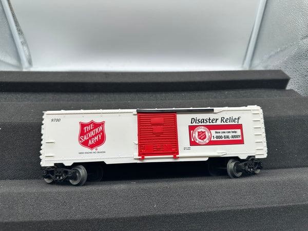 Lionel 6-26256 Salvation Army boxcar O SCALE Extremely Rare HARD TO FIND NEW