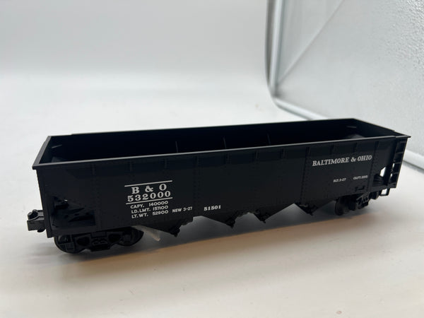 Lionel 6-51501 Baltimore & Ohio Hopper Car O SCALE Like New