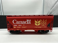 Lionel 6-17012 7001 Government du Canada ACF 2-bay covered hopper O SCALE Like New