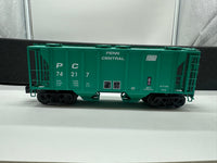 Lionel 6-27022 PENN CENTRAL PS-2 2-BAY COVERED HOPPER #74217 O SCALE NEW