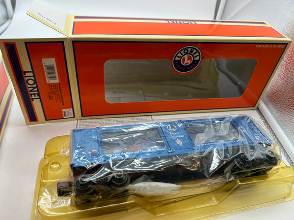 Lionel #6-26752 Christmas aquarium car Winter Wonderland to grandmother's house illuminated O SCALE NEW