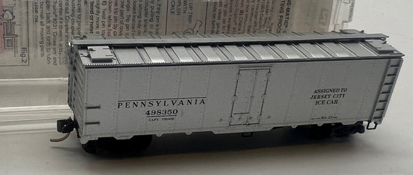 Micro-Trains Line #59040 Pennsylvania Jersey City Car 40' Ice Reefer N Scale  Like New