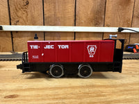 Lionel 6-18427 Pennsylvania Railroad PRR tie-jector operating car #55 O SCALE Like New