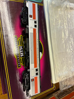 MTH Premier 20-5666A New Haven 2 car 70’ Streamlined passenger Baggage/observation O SCALE Used Excellent