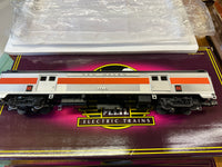 MTH Premier 20-5666A New Haven 2 car 70’ Streamlined passenger Baggage/observation O SCALE Used Excellent