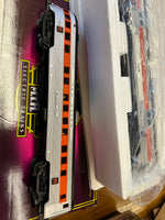 MTH Premier 20-5666A New Haven 2 car 70’ Streamlined passenger Baggage/observation O SCALE Used Excellent