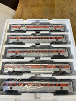 MTH Premier 20-65214 New Haven 5-Car 70' ABS Passenger Set (Ribbed) O SCALE NEW