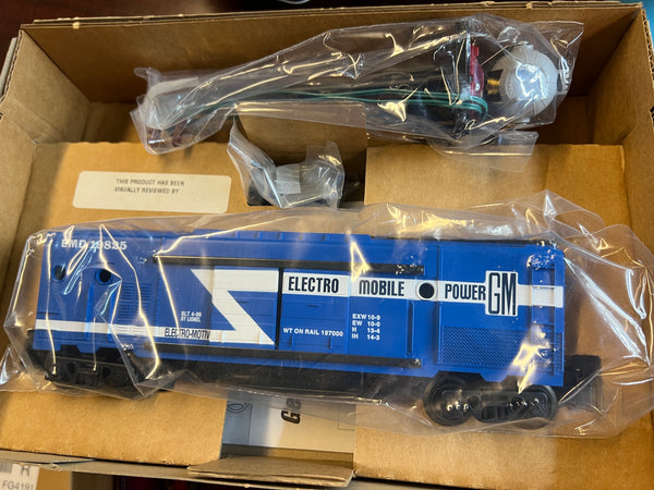 Lionel 6-19825 EMD GM operating electric power generator car O SCALE NEW