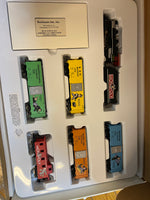 Bachmann Collector's Edition Monopoly Ho Scale Train Set In Box # 01201  Like New Damaged Smoky Box as is limited