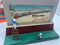Lionel 6-14148 Animated Billboard Signmen O SCALE Used Damaged Box