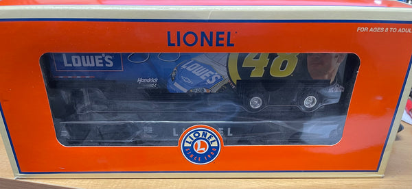 Lionel 6-26350 Jimmie Johnson Flatcar with Trailer
