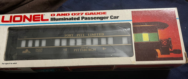 Lionel 6-7212 TCA Convention Car Fort Pitt Limited City of Pittsburgh Passenger car LIMITED SALE