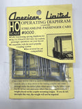 American Limited Models 9000 Operating Diaphram Streamlined Passenger Car HO Scale