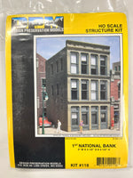 Design Preservation Models DPM 118 1st National Bank kit HO SCALE