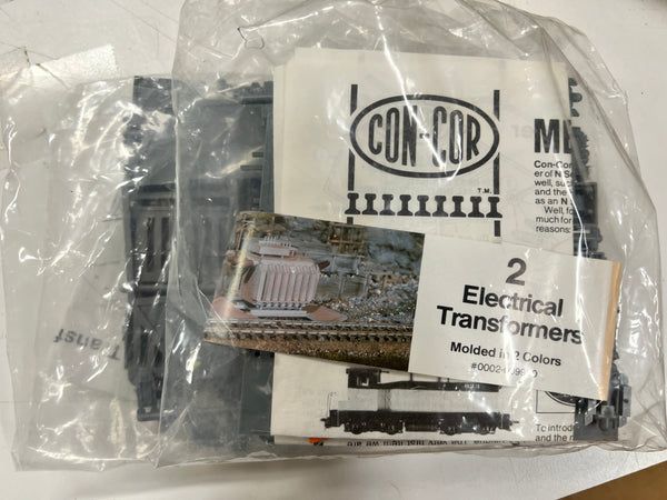 Con-cor 0002-009950 Electric Transformers Model kit (set of 2 transformers)
