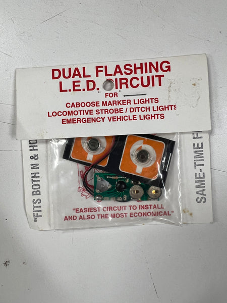 Railfan specialties Dual Flashing LED circuit HO or N SCALE