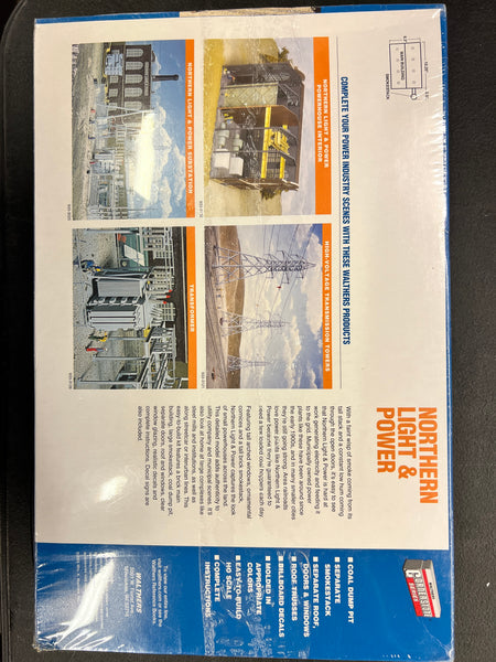 Walthers Cornerstone Northern Light and Power Building Kit HO SCALE