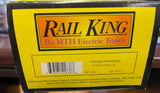 MTH Railking 30-73191 Chicago & North Western C&NW 3-Dome Tank Car O SCALE Like New Damaged Box