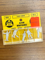 AHM 6801 Unpainted Yard Crew set of 5 minifigures HO SCALE